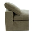 thumbnail image 6 of Moe's Home Collection Clay Slipper Chair Desert Sage Fabric Slipper Chairs, 6 of 7