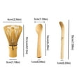 LKWLPD Matcha Whisk Set Matcha Whisk (Chasen), Traditional Scoop