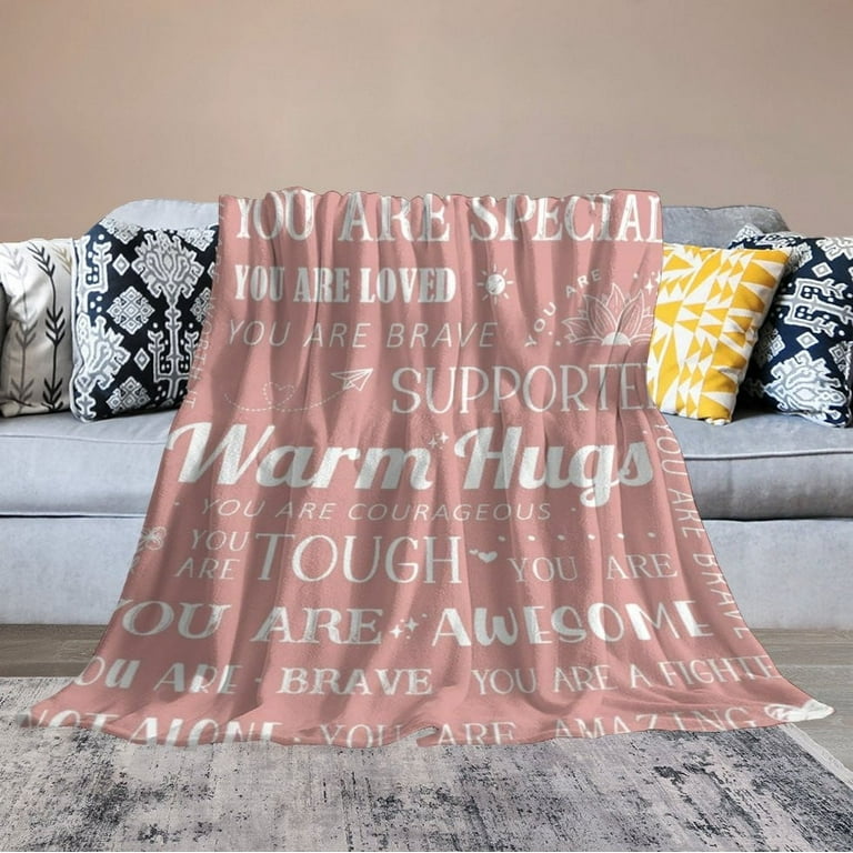 GuLuBin Throws of Passion Blanket Printed Warm Blanket Get Well Blanket Unhealthy Gifts for Women Get Well Soon Gift for Mom Sister Friend Coworker Air Conditioning Twin Heating Blanket Walmart