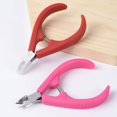 thumbnail image 4 of 1 Pack Nail Tool Plastic Handle Dead Skin Scissors,Nail/Manicure/Pedicure Skin Pliers, 4 of 4