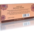 thumbnail image 4 of Bless Frankincense and Myrrh 100% Natural Handmade Hand Dipped Incense Sticks Organic Chemicals Free for Purification Relaxation Positivity Yoga Meditation The Best Woods Scent (100 Sticks (150GM)), 4 of 6
