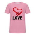 thumbnail image 5 of biudgviw Valentines Day Shirt for Men Soft Crewneck Short Sleeve T-Shirts Heart Print Casual Fitness Workout Tops M-XXXL, 5 of 5