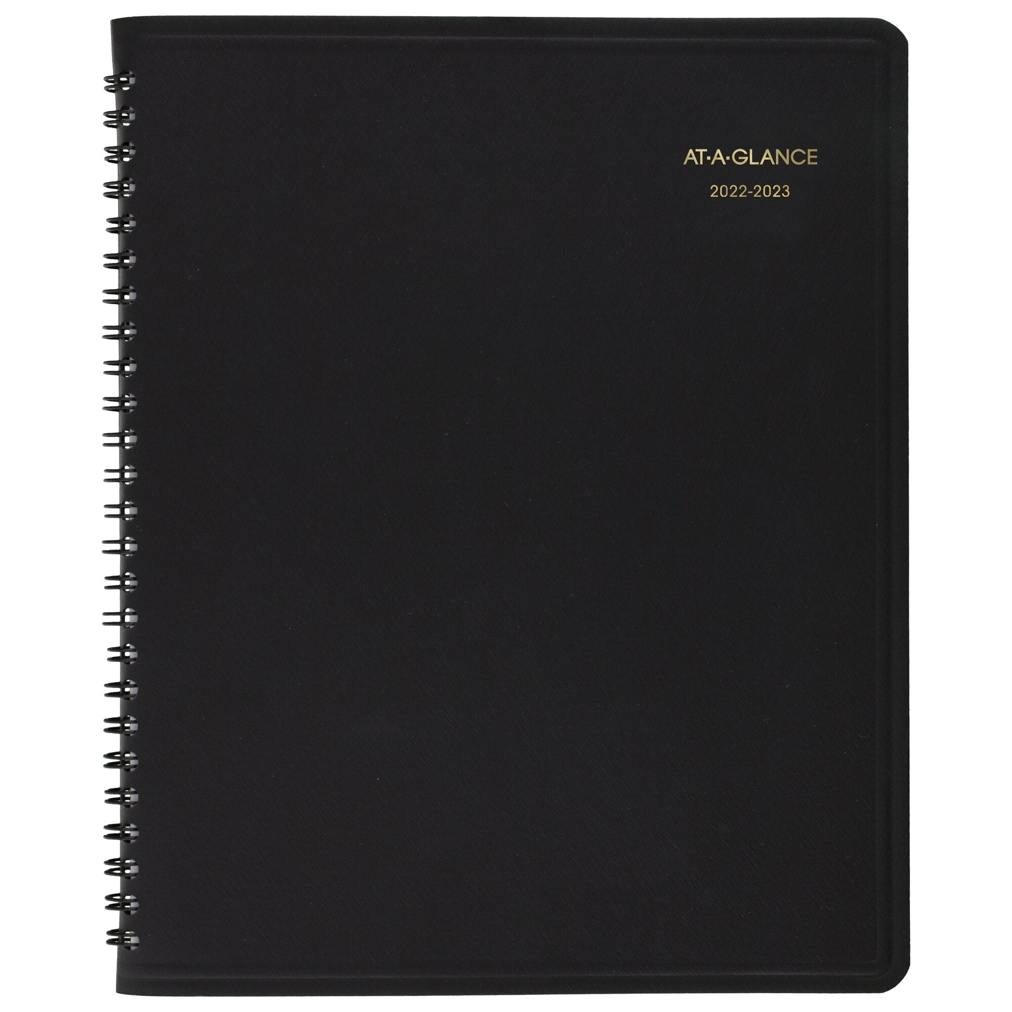 AT-A-GLANCE Academic 2022-2023 Monthly Planner, Black, Medium, 7' x 8 3/4'