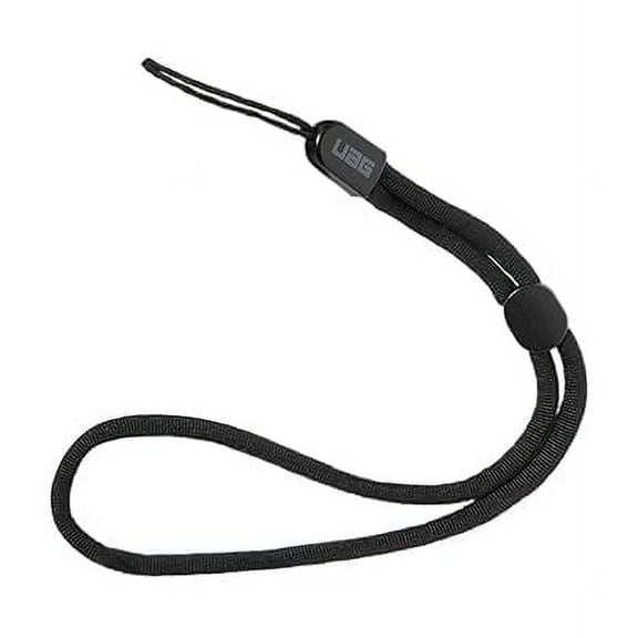 UAG Wrist Strap Paracord Lanyard with Adjustable Clasp for Cell Phone, AirPods Pro 2, ID Name Tag Badge and Camera Anti-Theft Anti-Drop, Black