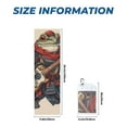 thumbnail image 3 of Lsque Samurai Frog Guitar Printed Cooling Towel (40"x 12"), Ice Towel, Microfiber, Soft Breathable Chilly Towel for Yoga, Sport, Gym, Workout, Fitness, Running, 3 of 9