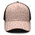 thumbnail image 3 of Leopard Print Baseball Cap Adjustable Size – Stylish Spliced Design Trucker Hat, Dad Hat with Full Print Front & Brim, Breathable Cotton Blend Snapback for Sports, Travel & Daily Wear, 3 of 3