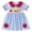Blue, variant on Toddler Sundress Pattern Toddler Baby Girl Outfit Ruffle Smocked Heart Embroidery Dress Plaid Playwear Summer Outfit 18 24 Months (Blue,18-24 Months)