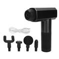 thumbnail image 2 of Electric Muscle Massager, Body Muscle Massager, Four Types Of Massage Head Easy To Operate LCD Screen Home Travel Exercise For Muscle Massage Body Massage Black, 2 of 8
