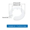 thumbnail image 2 of 5PCS Tapa de Decoración de Tubo 1.7in/44mm, Tapa de Tubo de Plástico PPR, Blanco, 2 of 6
