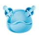 thumbnail image 1 of 1 Conjunto de silicona bebé vajilla de dibujos animados fruta bocado placa bebe vajilla, 1 of 6
