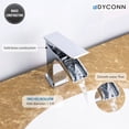 thumbnail image 2 of Dyconn Faucet VS1H28A-CHR Marsh Single-Handle Waterfall Vessel Bathroom Faucet, Chrome, 2 of 7