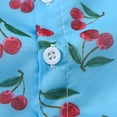thumbnail image 5 of XXWXYD Girls Floral Print Fairy Dress Summer Casual Wear, Soft Cotton Baby Girl Dress with Ruffled Sleeves, Cute Toddler Dresses for Outdoor Play & Daily Outfits, 5 of 9