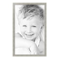 thumbnail image 2 of ArtToFrames 20" x 33" Classic Silver Picture Frame, 20x33 inch Gray MDF Poster Frame (WOM-4499),  Pack, 2 of 8