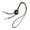Black, variant on Punk Pendant Bolo Tie for Western and Casual Wear Cord Necktie