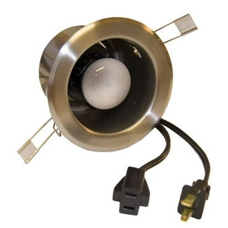 

Specialty Lighting Sl2020.2434 Can Clip Mount 40W Frost Noswitch - Brushed Nickel