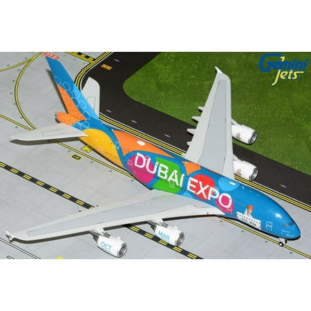 Emirates Airbus A380 A6-EEW Magic Dubai Expo Gemini Jets G2UAE1150 Scale 1:200