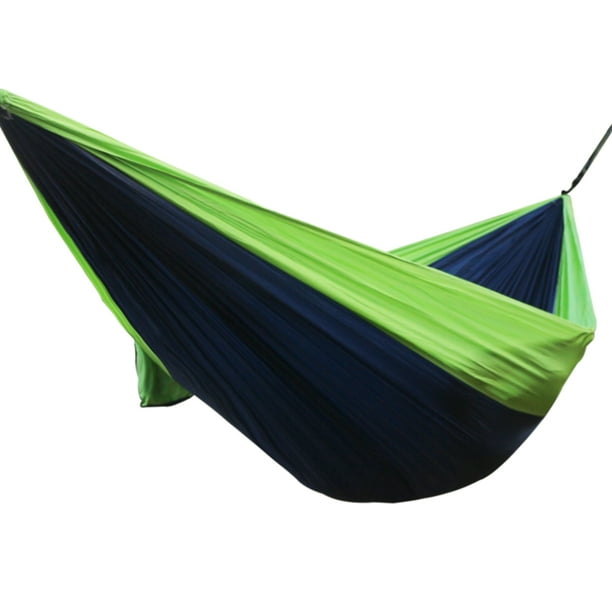 Budge Double Nylon Hammock / Camping Hammock with Tree Straps