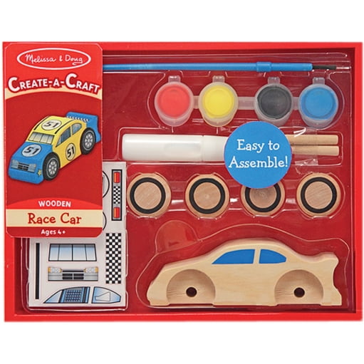 Rescue Vehicles Wooden Craft Kit Melissa & Doug 9528 Created by Me 
