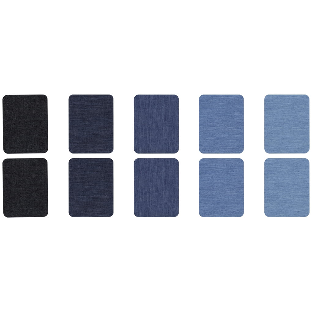 Justhard Jean Fabric Patches Square Rectangular Oval DIY Universal Trim
