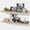 Oak, variant on 24 Inch White Floating Shelves with Lip, Wall Mounted Picture Ledge, Versatile Wood Wall Shelf for Kitchen Bathroom Living Room, Display Shelf for Photos Books Spice, Set of 2