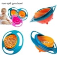 thumbnail image 3 of Joli Bol Rotatif pour Bébé Bol Rotatif à 360° Anti-Fuite Bol Gyroscopique avec Couvercle, 3 of 7