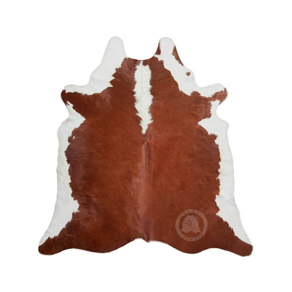 Hereford Cowhide Rug, XXL 6x7-8'