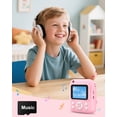 thumbnail image 5 of W & O Handheld Kids Birthday Gift Instant Digital Cameras with 3 Roll Printing Labels, 32GB Memory Card, USB Cable, Pink, 5 of 8