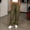 Army Green, variant on Liuinsasek Womens Cargo Pants Loose Straight-Leg Style with Large Pockets Adjustable Drawstring Cuffs|Quick Dry,Lightweight,Comfortable Great for Outdoor Activities