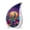 Peacock-3, variant on VALERASH Peacock Teardrop Memorial Urns for Human Ashes Adult Female & Male Set of 1 Large & 4 Keepsake - Pink Cherry Blossom Companion Urns for 2 Adults - 10 & 3 Inch