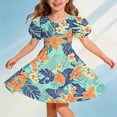 thumbnail image 2 of Piuwrlz Girls Back to School Dresses Uniform Preppy Dress A-Line Princess Skirts Purple Size 13-14 Years, 2 of 8