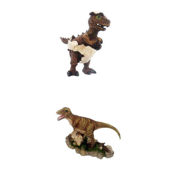 2 x decoración de hábitat de reptile escondites de tortuga cueva, acuario, , adorno, casa de reptiles de resina para decoración de acuario Zulema Adorno de acuario de resina