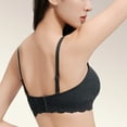 thumbnail image 4 of Lace Seamless Everyday Bras for Women, No Underwire Full Cup Brassiere, Comfortable Unlined Wirefree Bra, 4 of 4