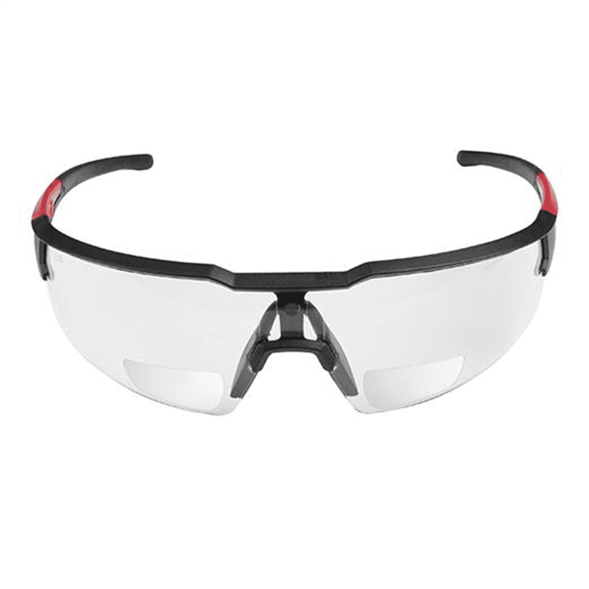 Milwaukee 48-73-2203 Safety Glasses - +1.50 Magnified Clear Anti-Scratch Lenses (Polybag)