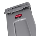 thumbnail image 2 of Contenedor Slim Jim Canales De Ventilación Rubbermaid 23 gal Gris Rubbermaid Slim Jim, 2 of 3