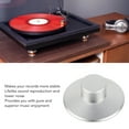 thumbnail image 3 of Record Weight Stabilizer,  Disc Stabilizer Aluminum Turntable Weight Clamp, 130Gram 4.2oz Vibration Reducer For  Turntable Record Player Disc, Eliminate  Disc Vibration, 3 of 8