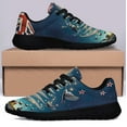 thumbnail image 3 of Kiwi Birds Silver Fern ChriStas In New Zealand Shoes Sneakers Black Size 4.5, 3 of 7