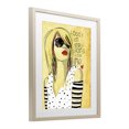 thumbnail image 2 of Stupell Industries Contemporary Today I Am Simply Me Birch Framed Print Under Glass, 17 x 21, by Suzanne Millius, 2 of 8