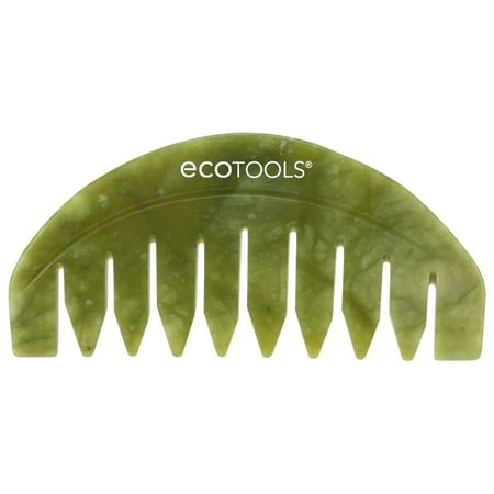 EcoTools Scalp Jade Green Gua Sha Hair Comb  1 Count