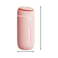 thumbnail image 3 of Clearance! lulshou USB Humidifier with Colorful ,Large Capacity 400ML Quiet Cool Mist Humidifier for Car and Office ,Plants, Easy To Clean, 3 of 6