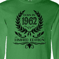 thumbnail image 4 of Inktastic Born in 1962 Limited Edition Long Sleeve T-Shirt, 4 of 5