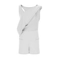thumbnail image 3 of Toddler Girl Summer Dresses New Girls Sleeveless Tennis Dresses A-Line Workout Dress Racerback Dress School Sports Dresses Athletic Outfits White 12-13 Years, 3 of 9