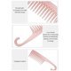 thumbnail image 3 of Peine de dientes anchos KEWITY con gancho mango redondeado 4 Uds. rosa y azul, 3 of 5