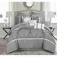 thumbnail image 1 of Chic Home CS2754-US Ensemble de Douillette Ashville 16 Pcs, Gris, 1 of 1