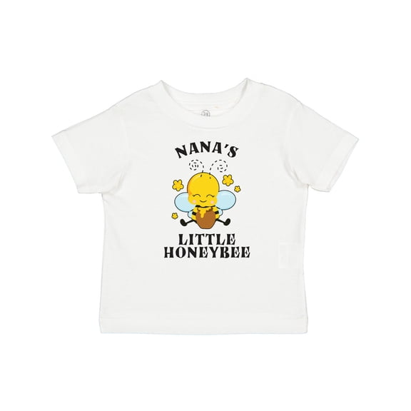 Inktastic Cute Bee Nana's Little Honeybee with Stars Boys or Girls Baby T-Shirt