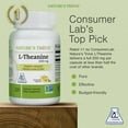thumbnail image 3 of L-Theanine 200mg - 120 Vegetarian Capsules - Non GMO Project Verified - Natures Trove, 3 of 9
