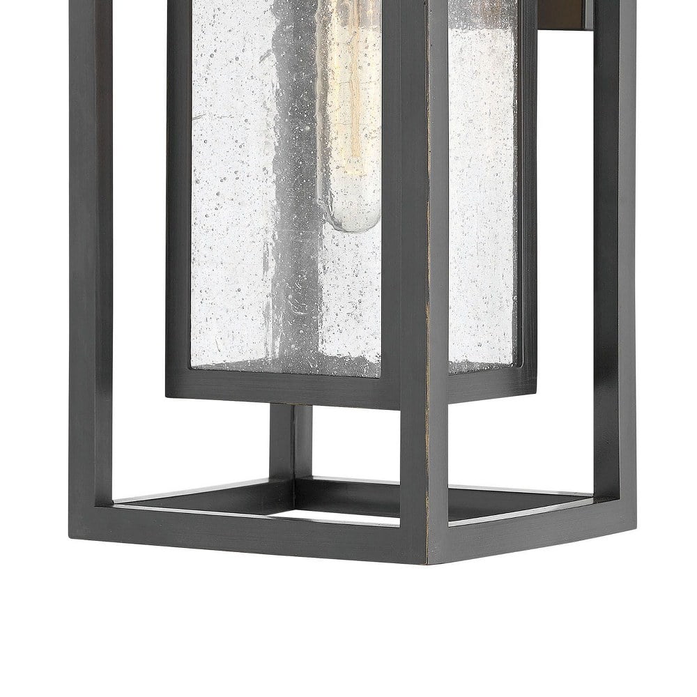 1 Light Medium Outdoor Wall Lantern in Transitional Style 7 inches Wide By 16 inches High-Oil Rubbed Bronze Finish-Led Lamping Type-E26 Medium Lamp