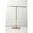 thumbnail image 1 of Kingston Brass CC8201 Claremont T-Shape Towel Rack, Polished Chrome, 1 of 2