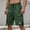 Green, variant on Sentmoon Shorts Men Athletic Mens Resort Wear High Waist Solid Color Exercise Shorts for Men Vacation for Pool and Party XS-XL(L2、L3)