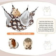 thumbnail image 2 of QHUDLV Small Pet Double Layered Hanging Hammock Suspended Warm Plush Sleeping Bag O9, 2 of 5