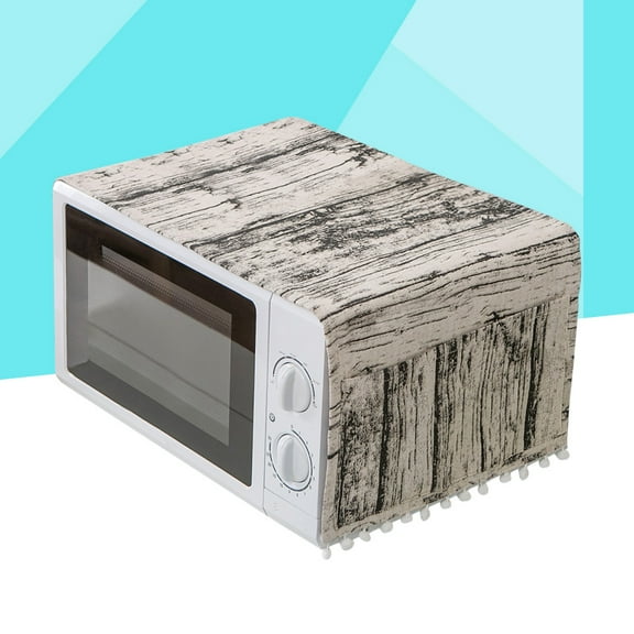 Milisten Outdoor Dust Cover 1Pack 30x90Cm Rectangular Grey Cotton for Microwave Oven